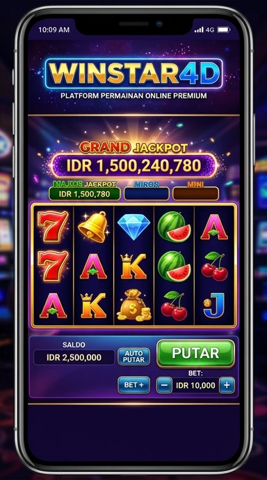 Ilustrasi proses unduh aplikasi di winstar4d.